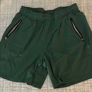 All in Motion Green Athletic Shorts Lightweight and Comfortable